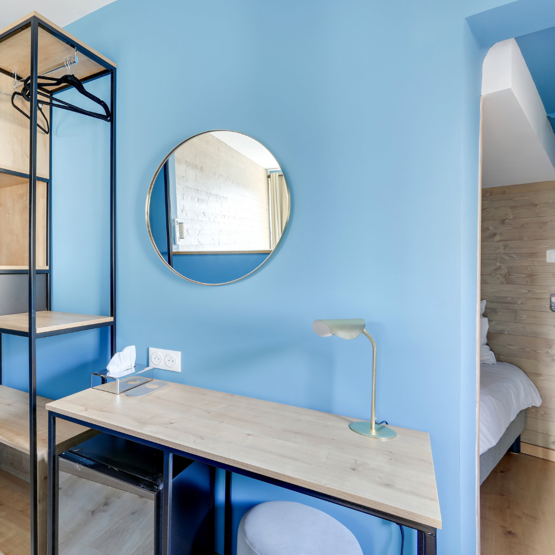 Espace rénové d'hôtel