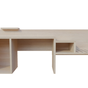 Bureau SIGNATURE Square Cascade Mini bar Porte bagage