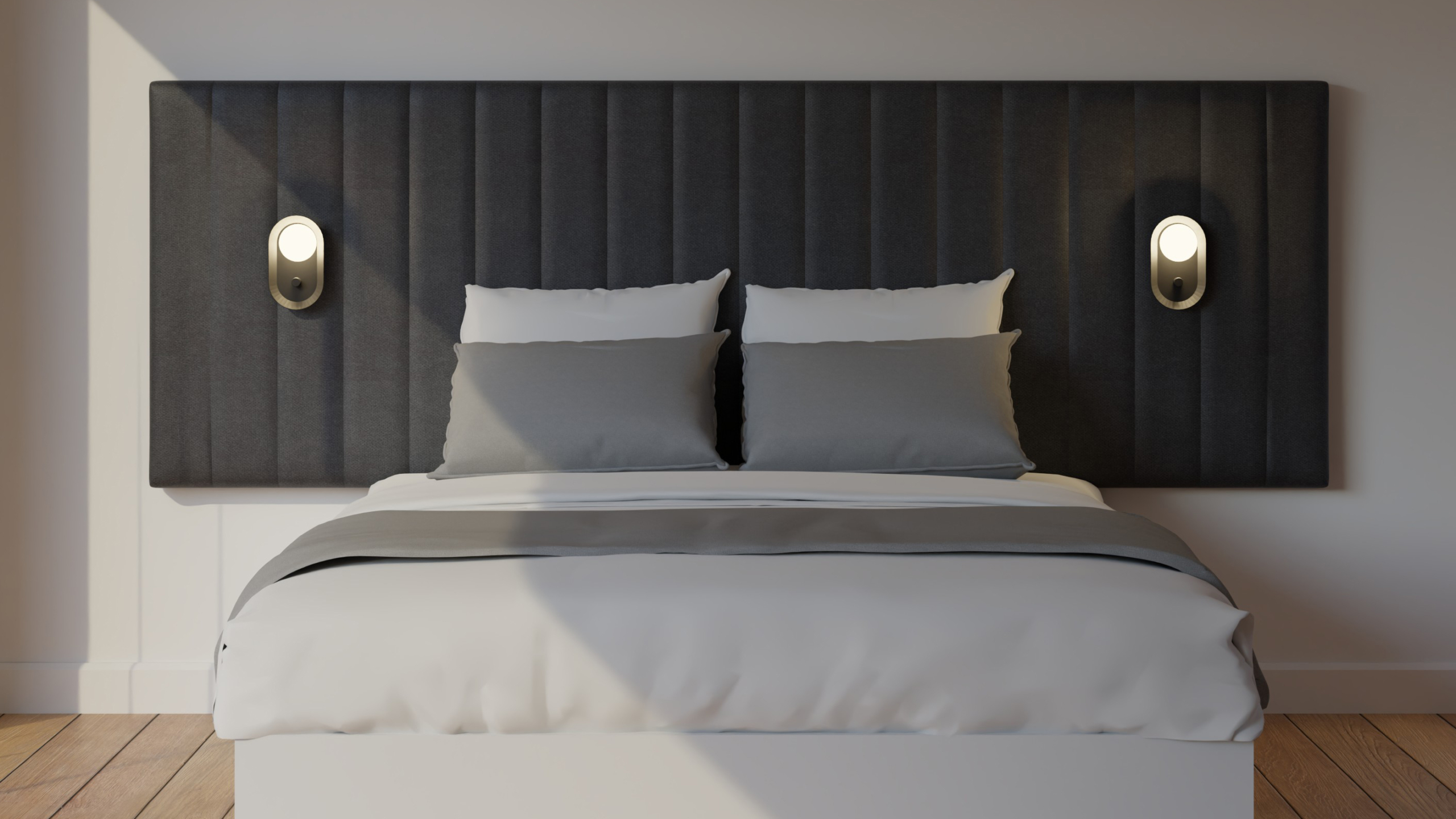 Velours gris anthracite