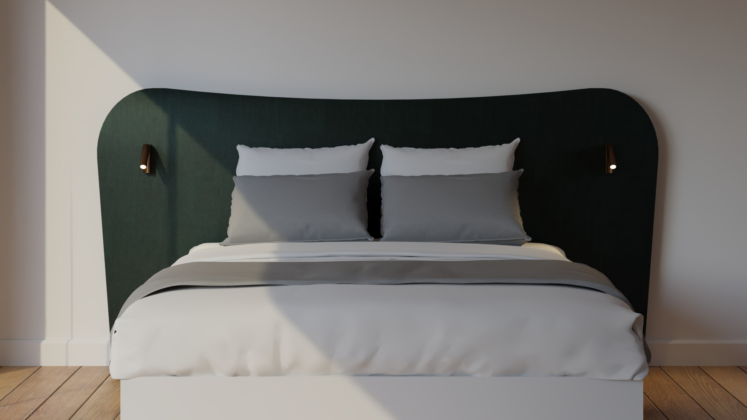 Velours vert sapin