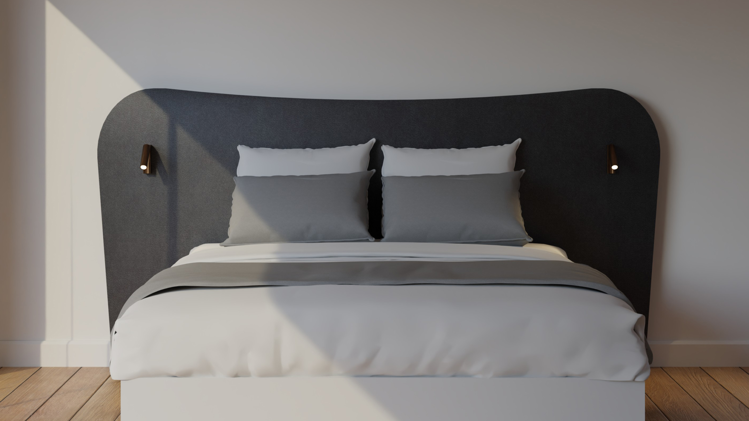 Velours gris anthracite
