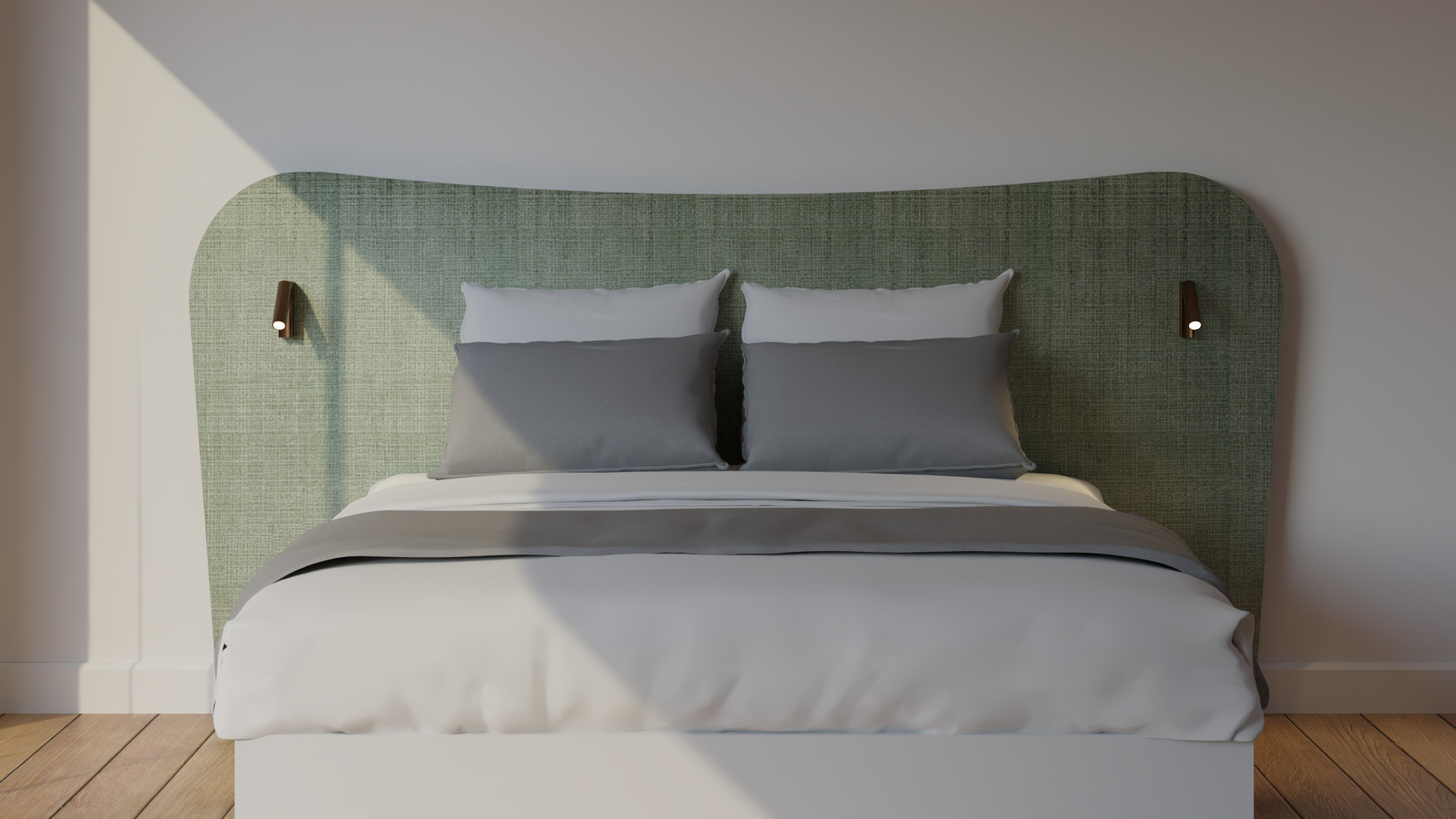 Velours vert sauge