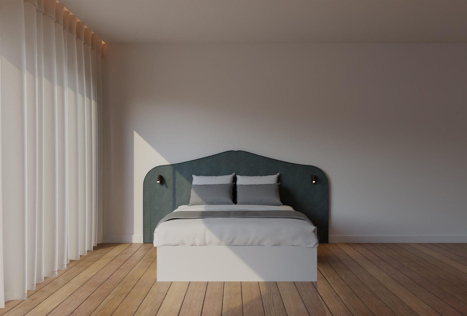 Velours vert ardoise