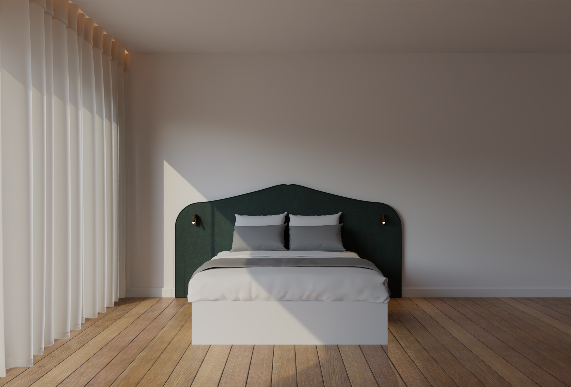 Velours vert sapin