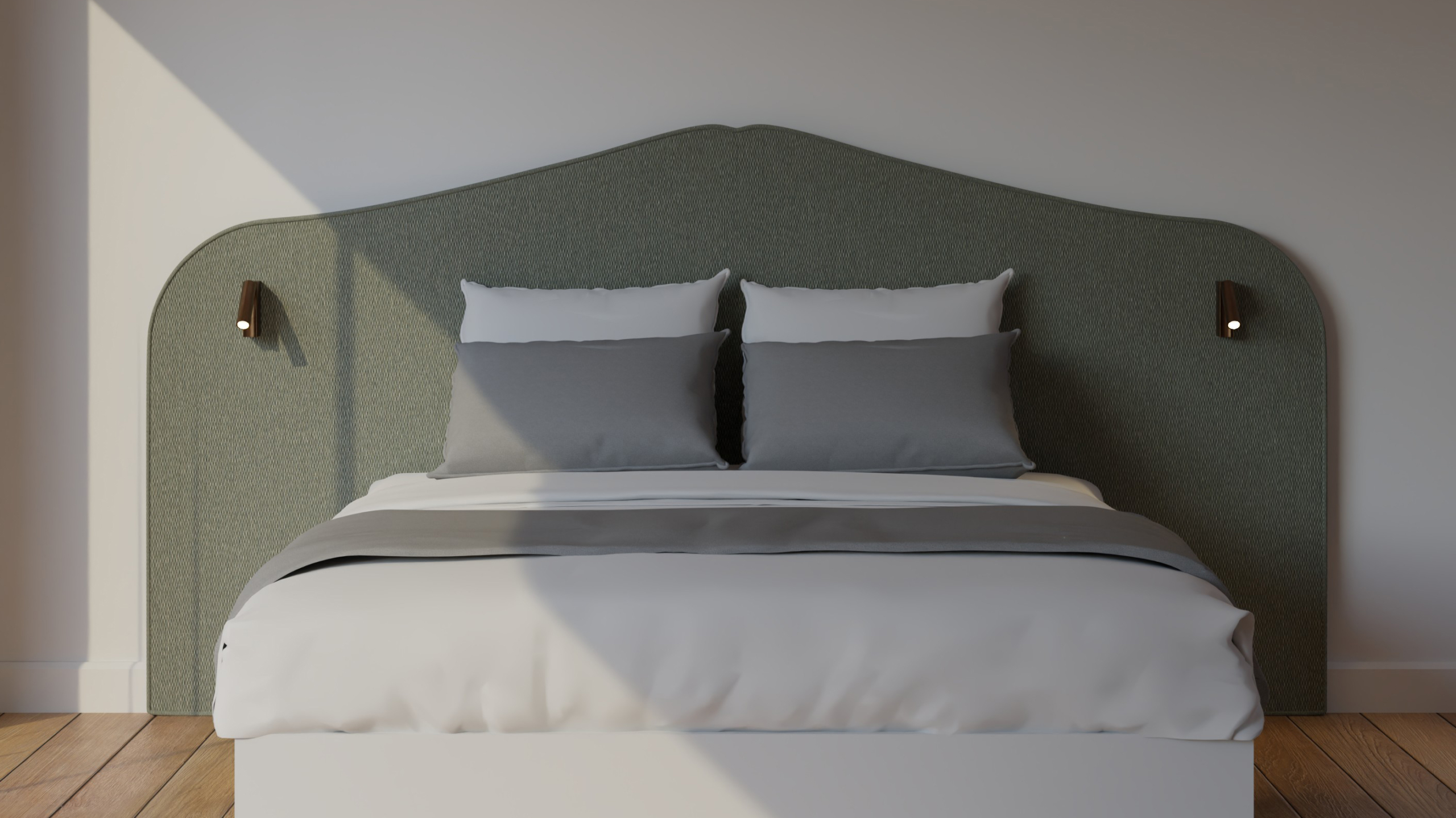 Tissus Gris vert