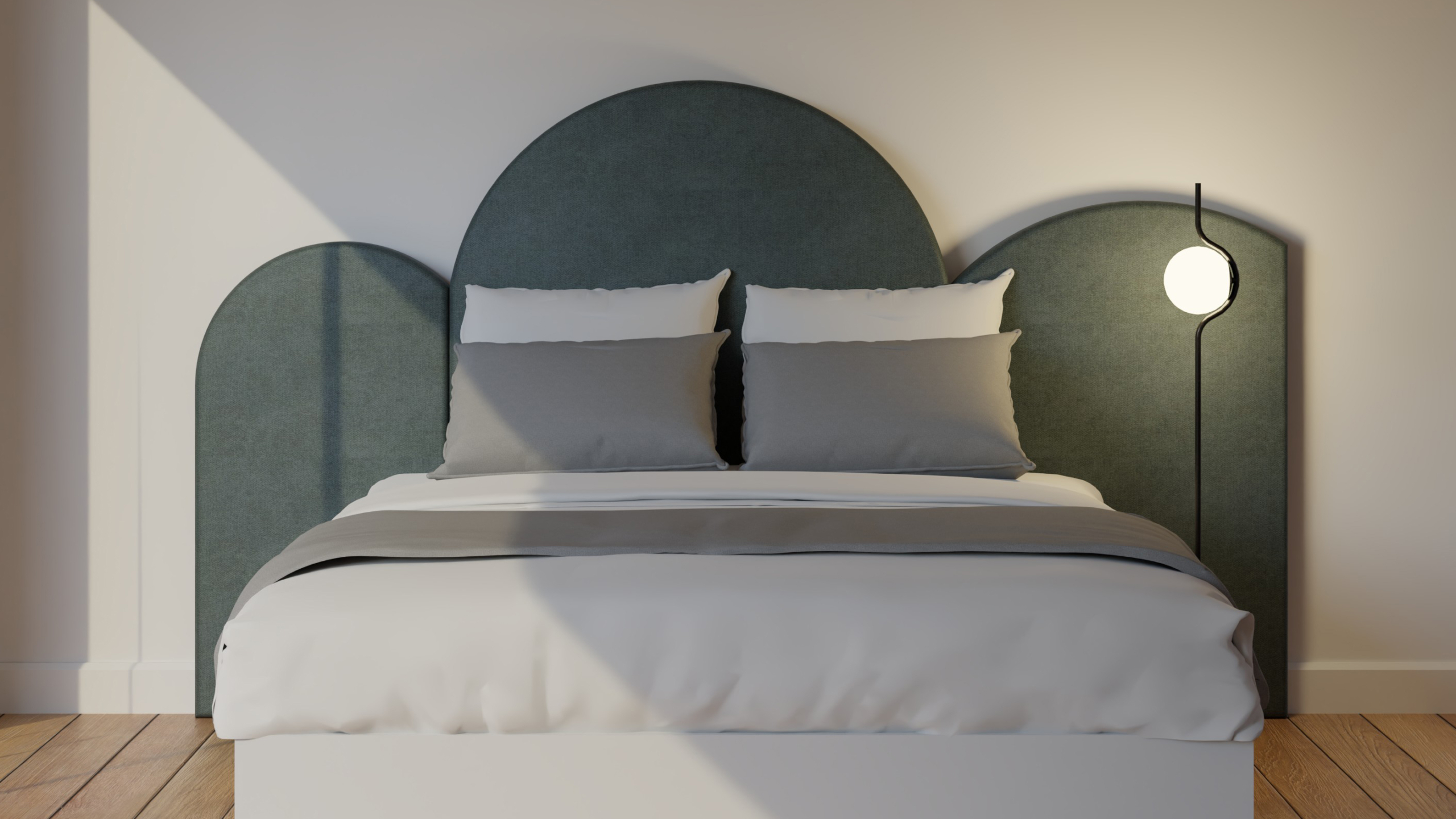 Velours vert ardoise