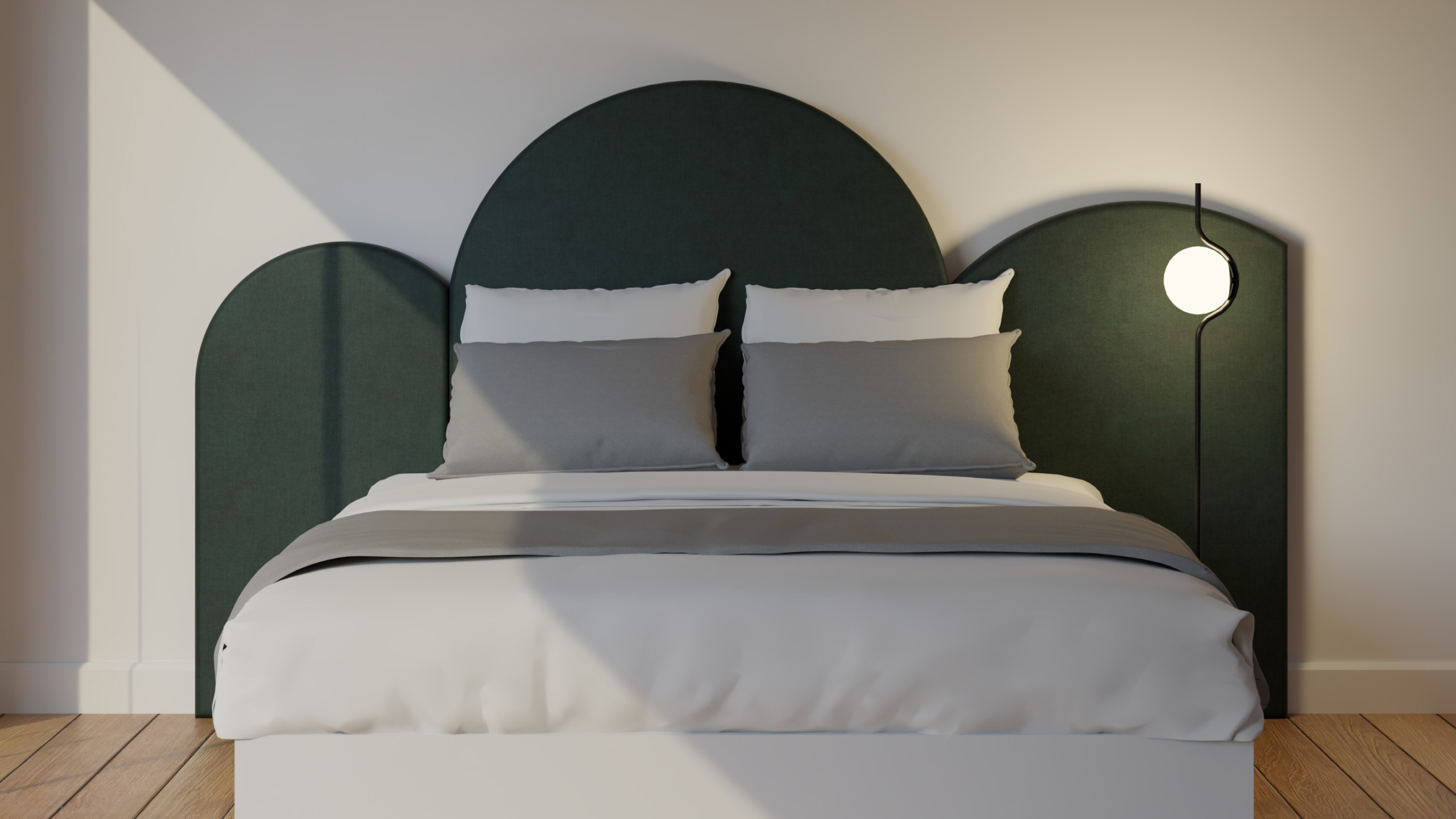 Velours vert sapin