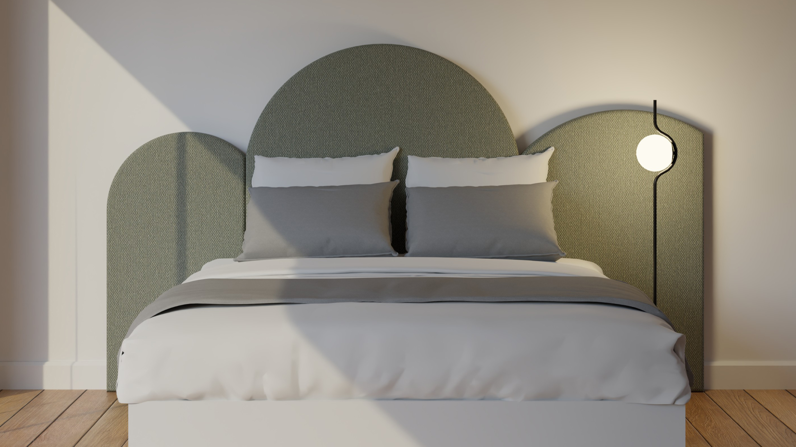 Tissus Gris vert