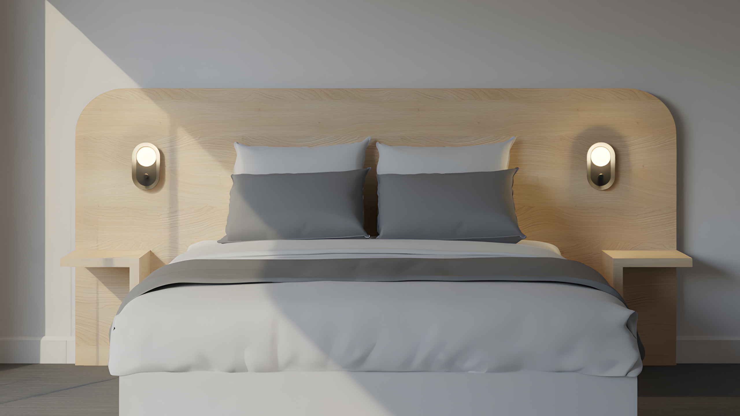 Tete de Lit Twin SIGNATURE Round avec chevets