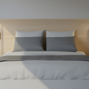 Tete de Lit Simple SIGNATURE Square avec chevets