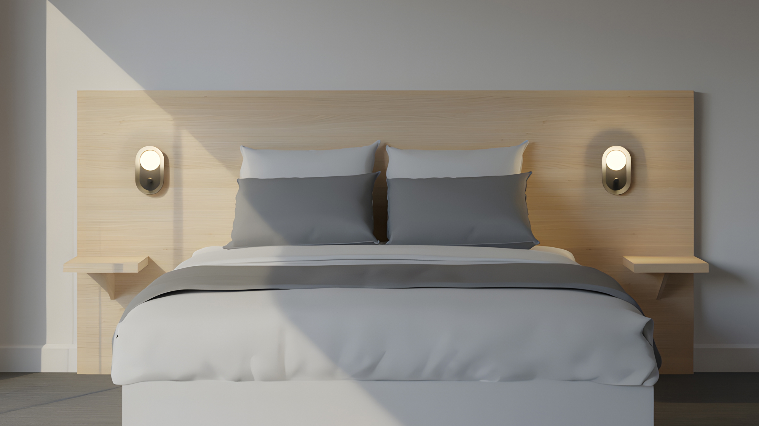 Tete de Lit Twin SIGNATURE Square avec chevets