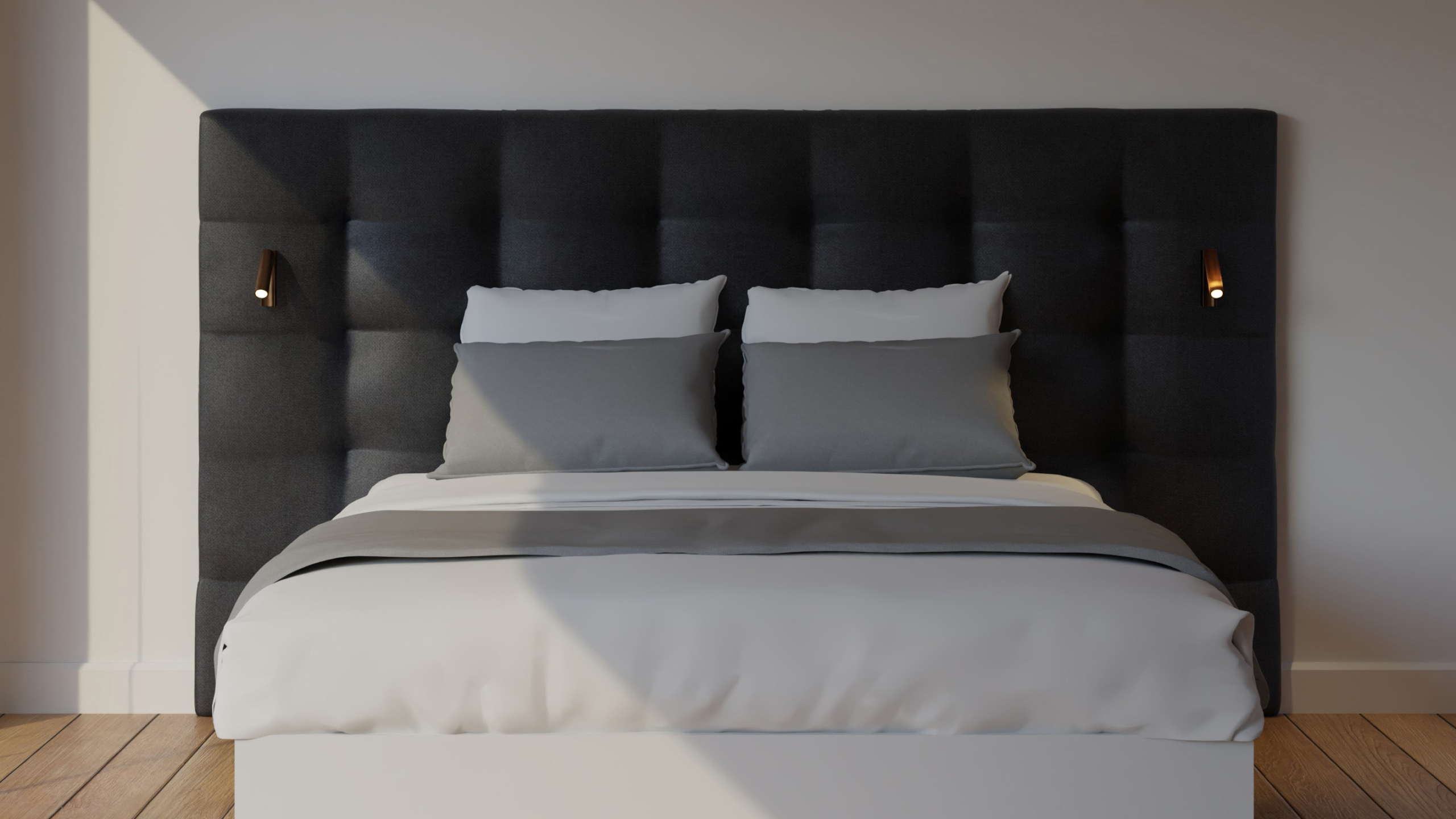 Velours gris anthracite
