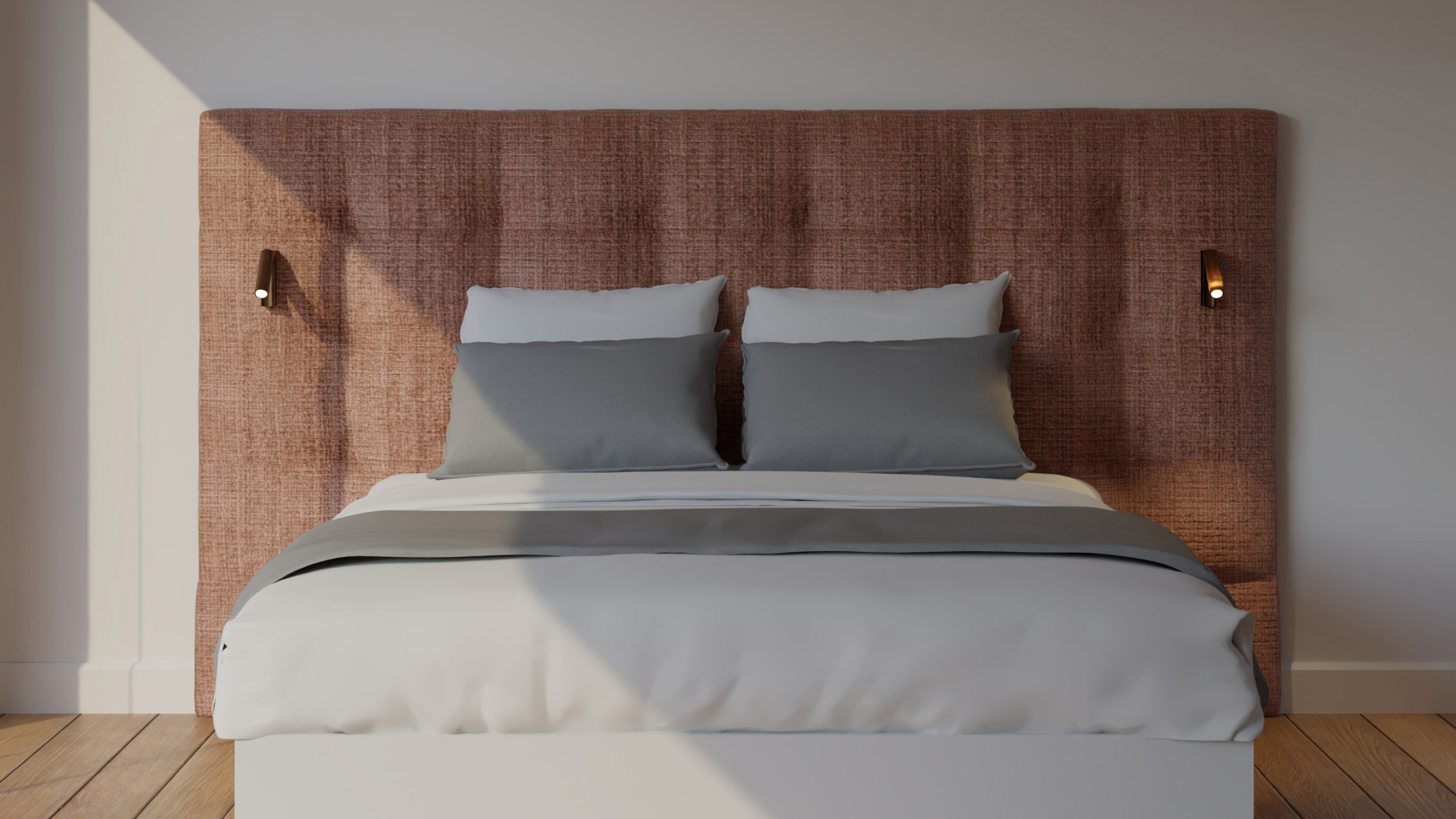Velours terracotta