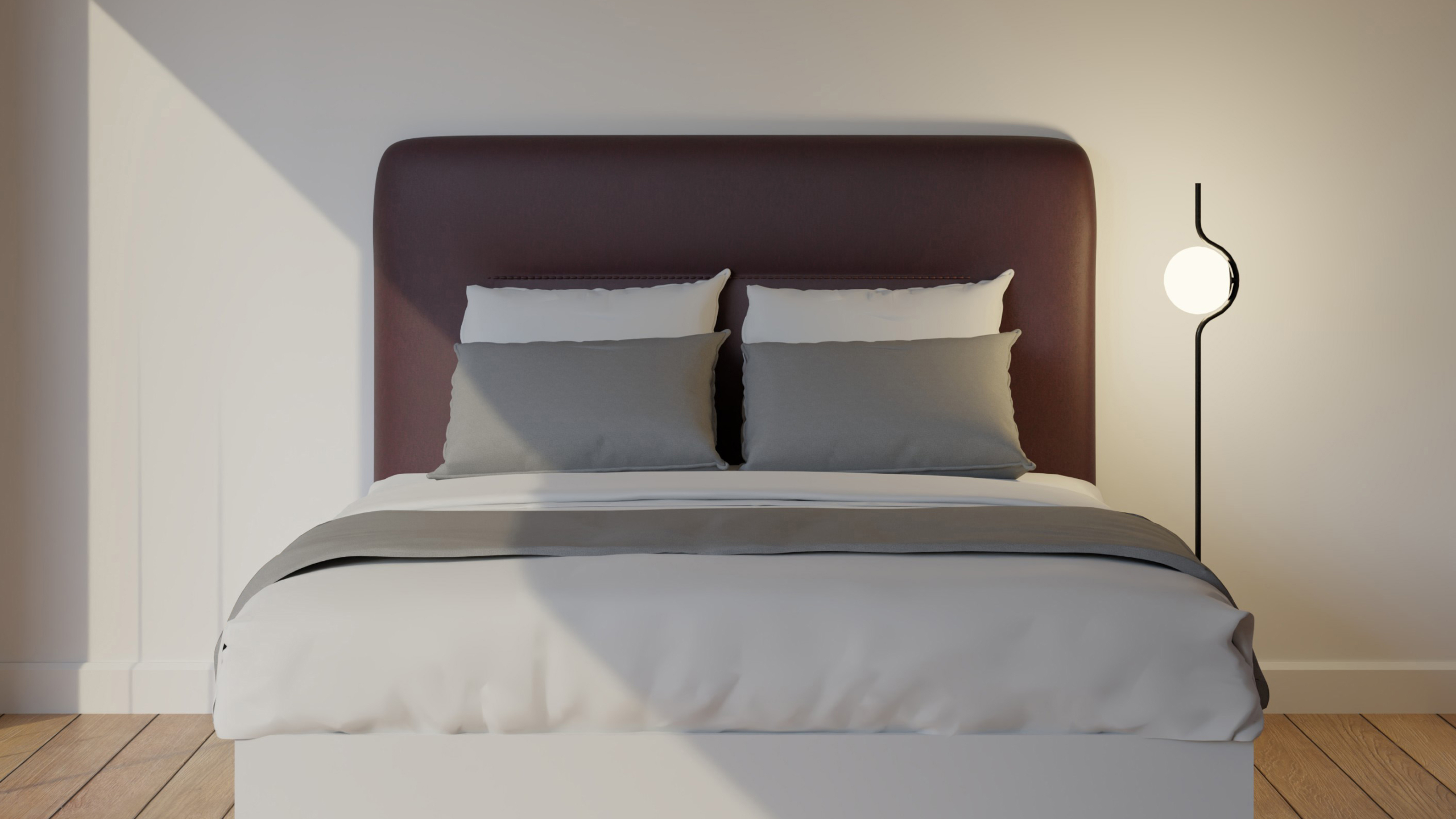 Velours aubergine
