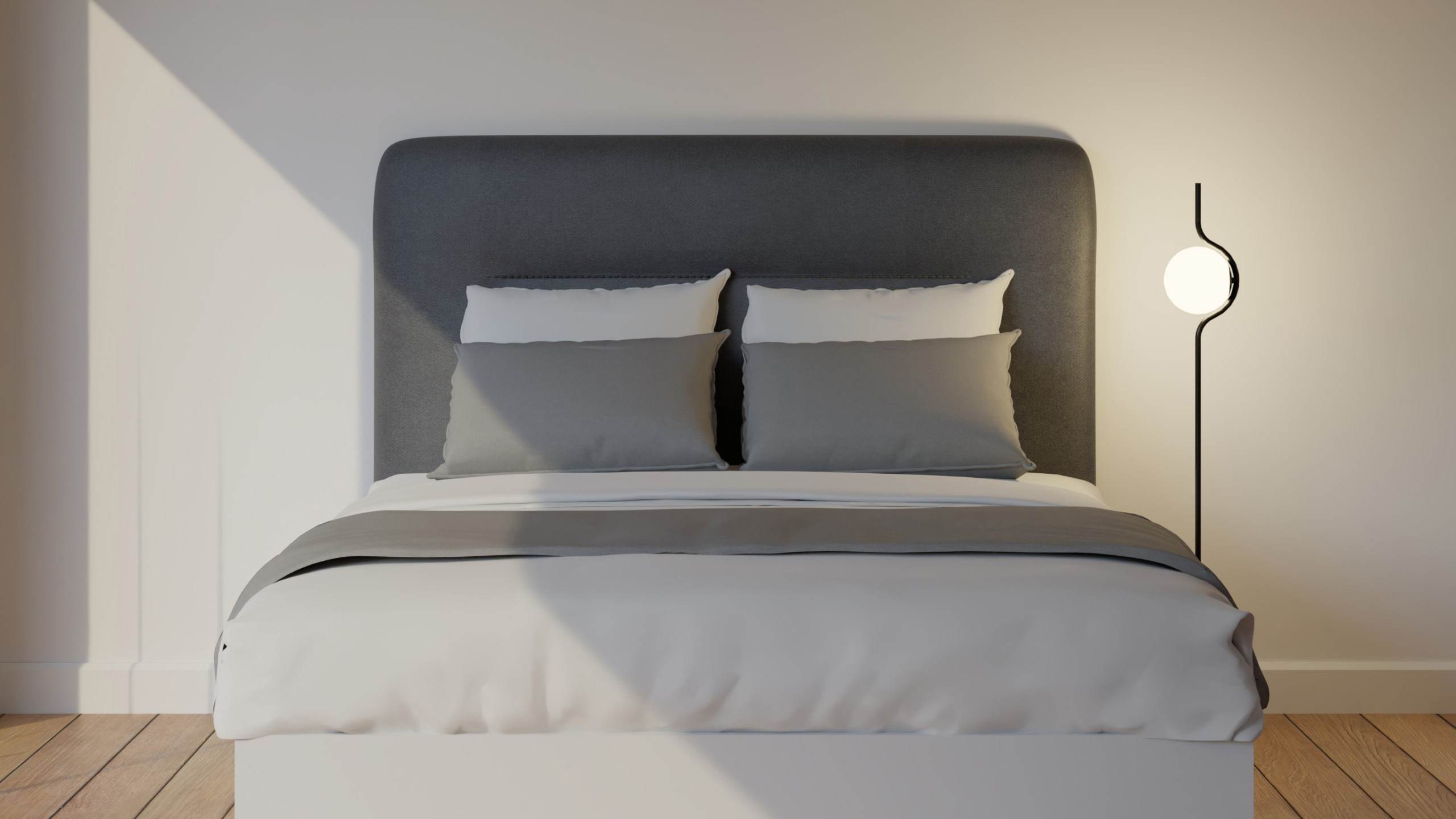 Velours gris anthracite